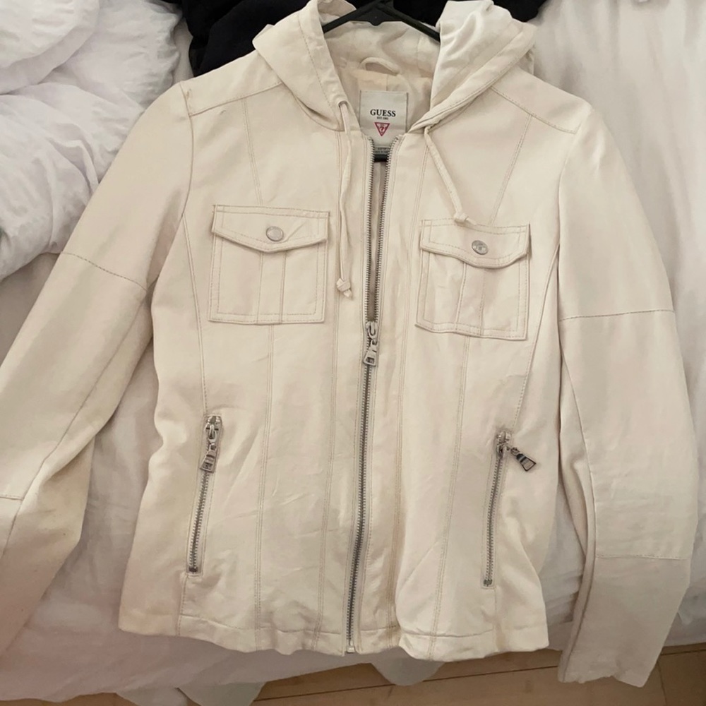 Xs Guess leather jacket